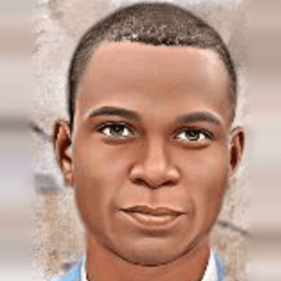 Illustrated portrait of Alimoudine Idrissou